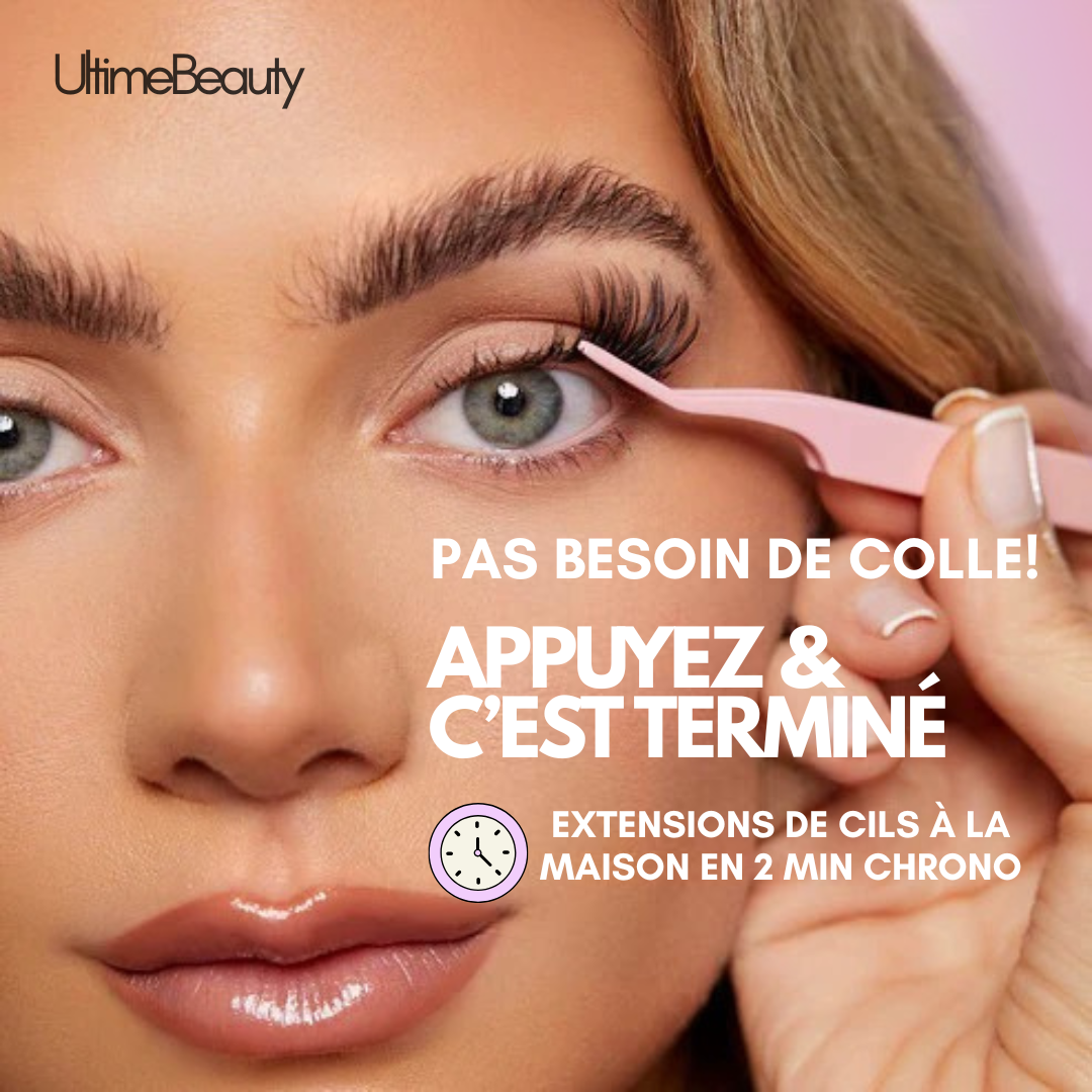 LashGlam™ - Cils Pré-Collés Pose Express