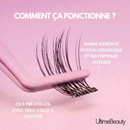 LashGlam™ - Cils Pré-Collés Pose Express